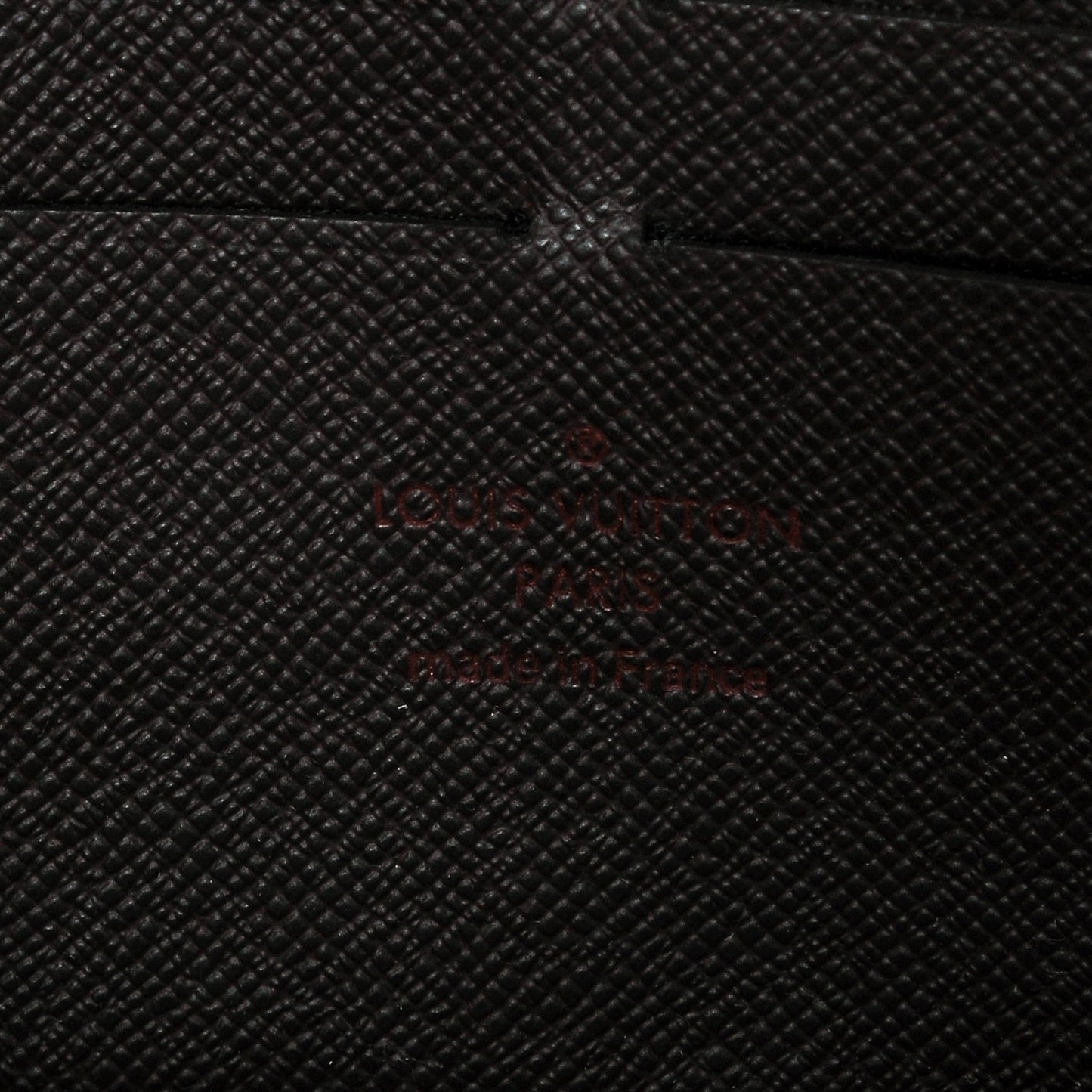Damier Ebene Zippy Wallet