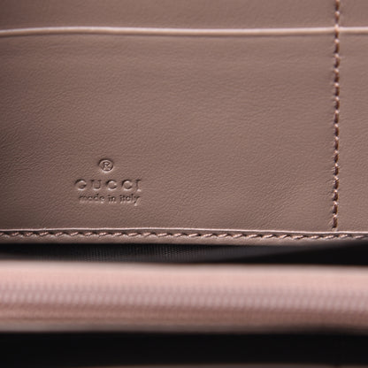Gucci Calfskin Matelasse GG Marmont Zip Around Wallet Porcelain Rose 5 of 10