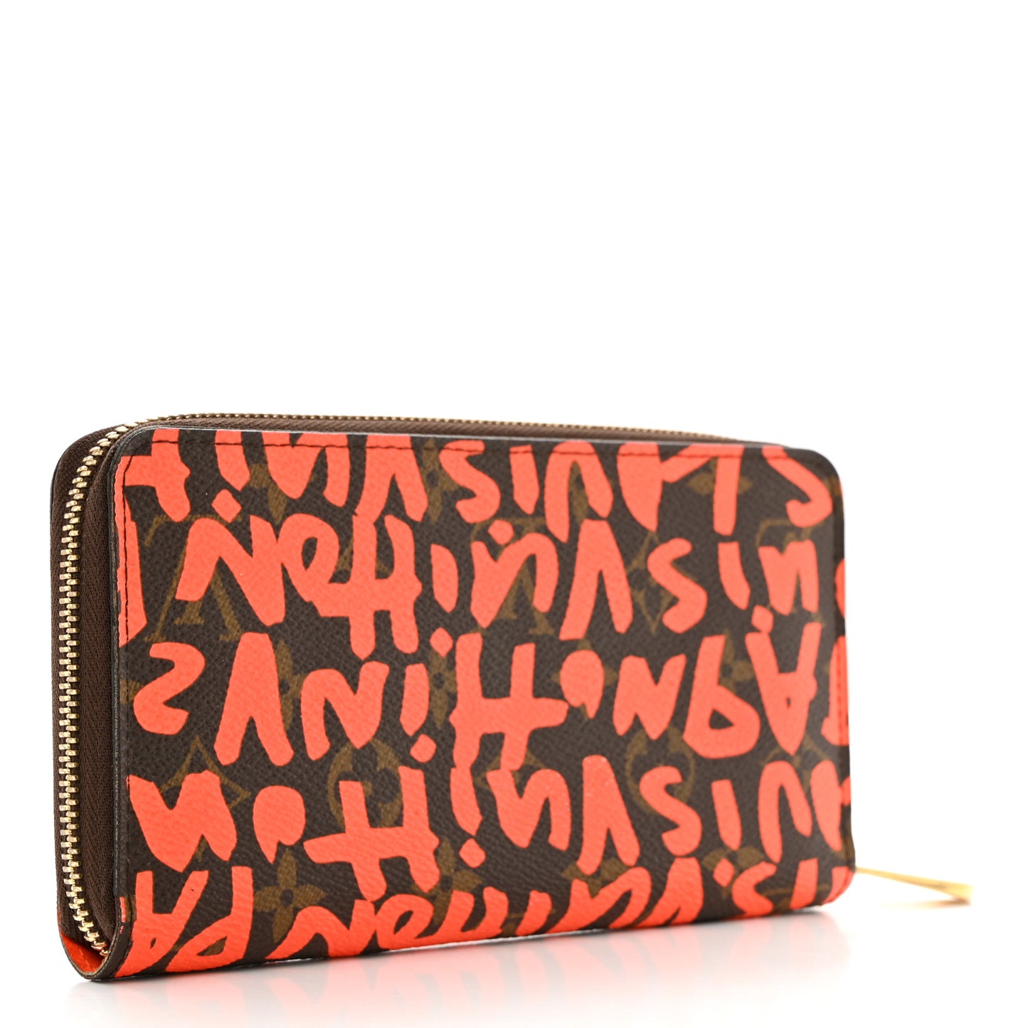 Monogram Graffiti Zippy Wallet Orange