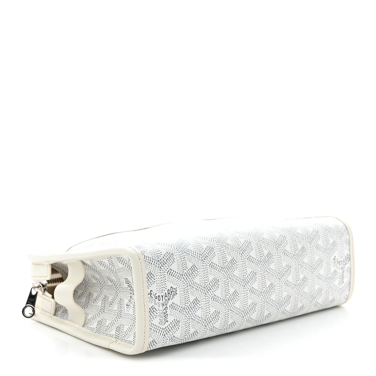 Goyard Goyardine Jouvence Toiletry Pouch White 4 of 9