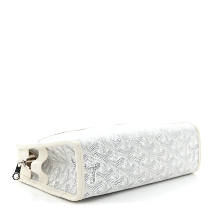 Goyard Goyardine Jouvence Toiletry Pouch White 4 of 9