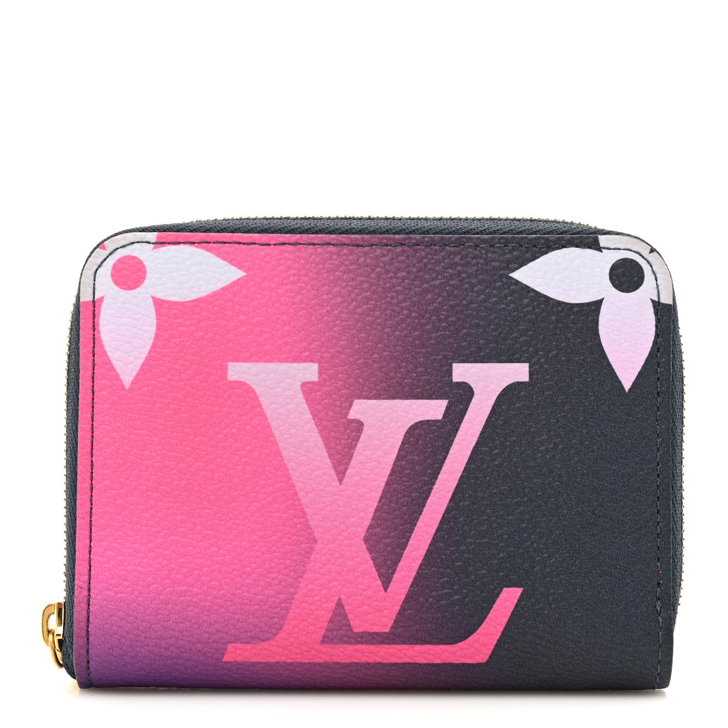 Monogram Giant Spring In The City Zippy Coin Purse Midnight Fuchsia