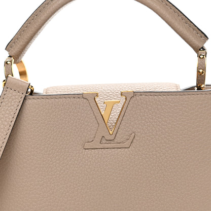 Louis Vuitton Taurillon Capucines BB Galet 7 of 9