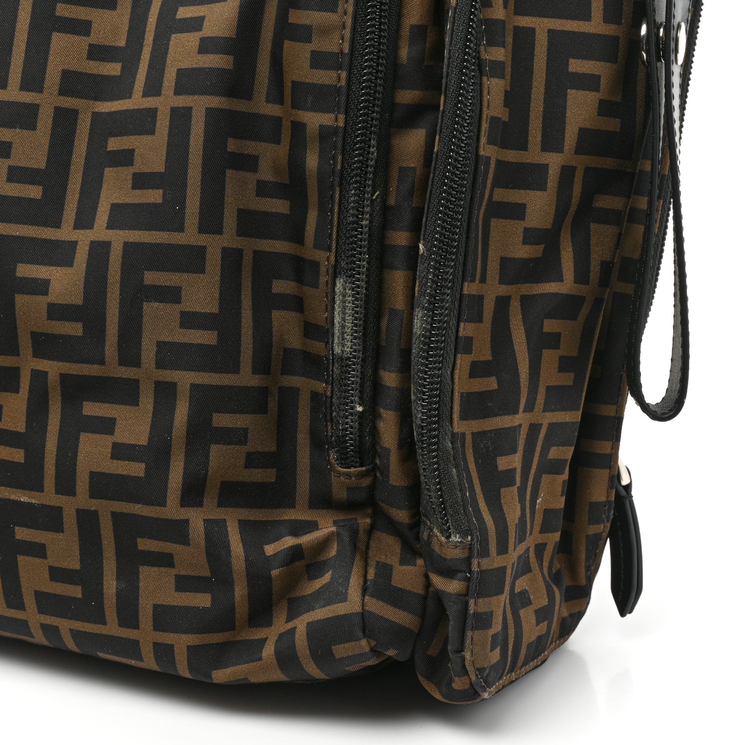 Fendi Econyl Nylon FF Changing Bag Tobacco Black 14 of 17