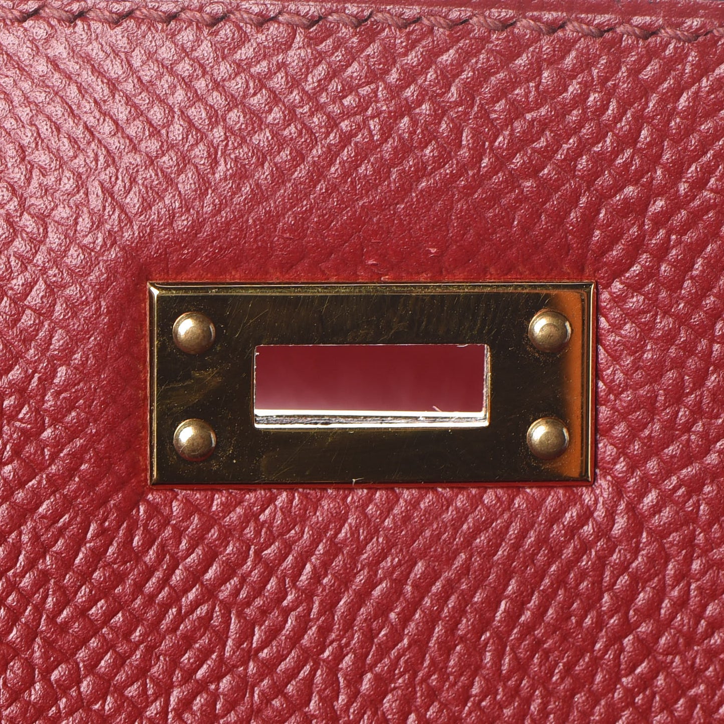 Epsom Kelly Sellier 25 Rouge Grenat