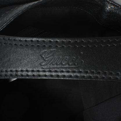 Gucci Monogram Large Jockey Hobo Black 8 of 9