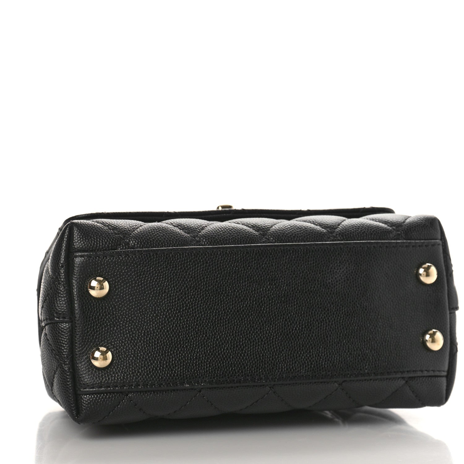 Chanel Caviar Quilted Extra Mini Coco Handle Flap Black 4 of 8