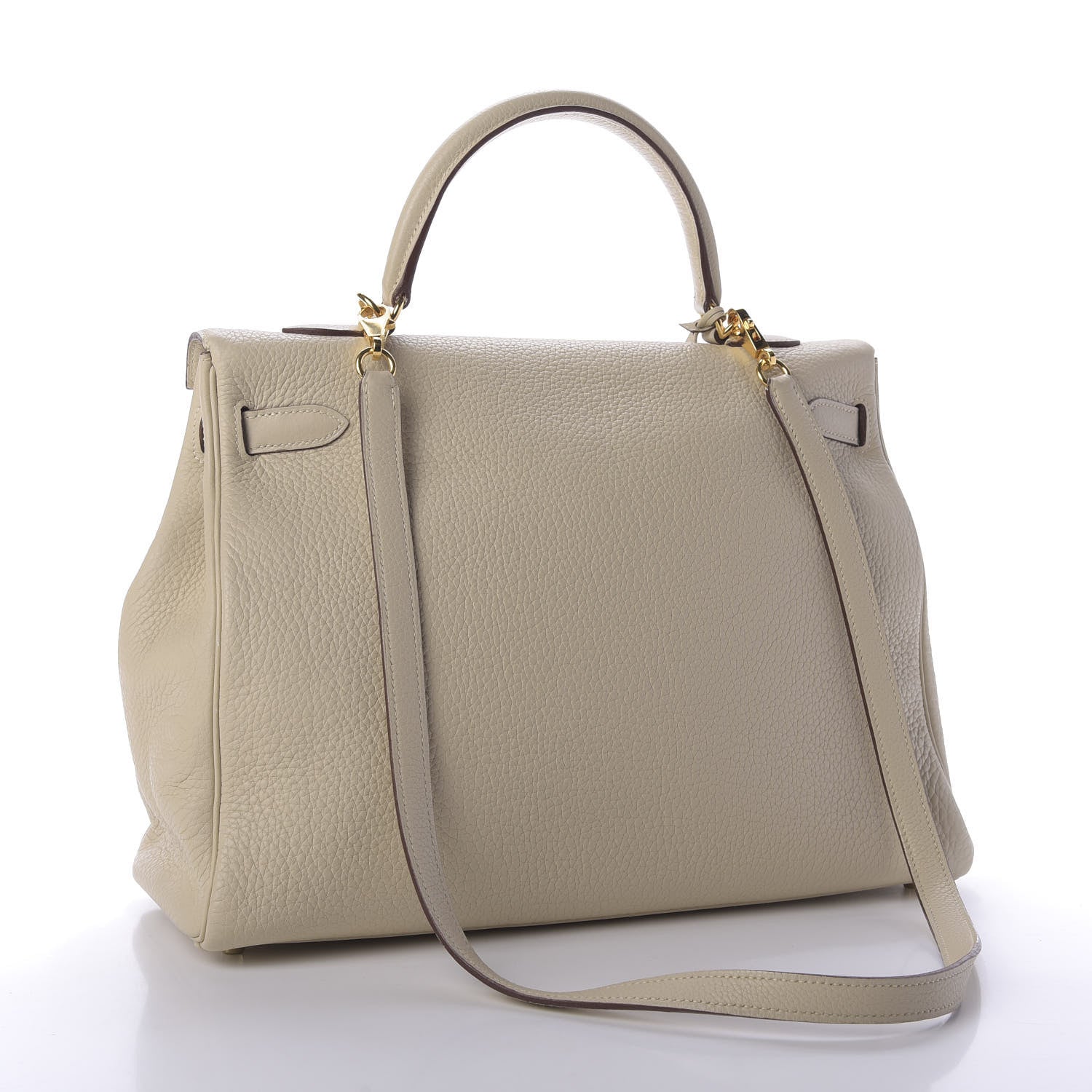 Hermes Taurillon Clemence Kelly Retourne 35 Parchemin 3 of 9