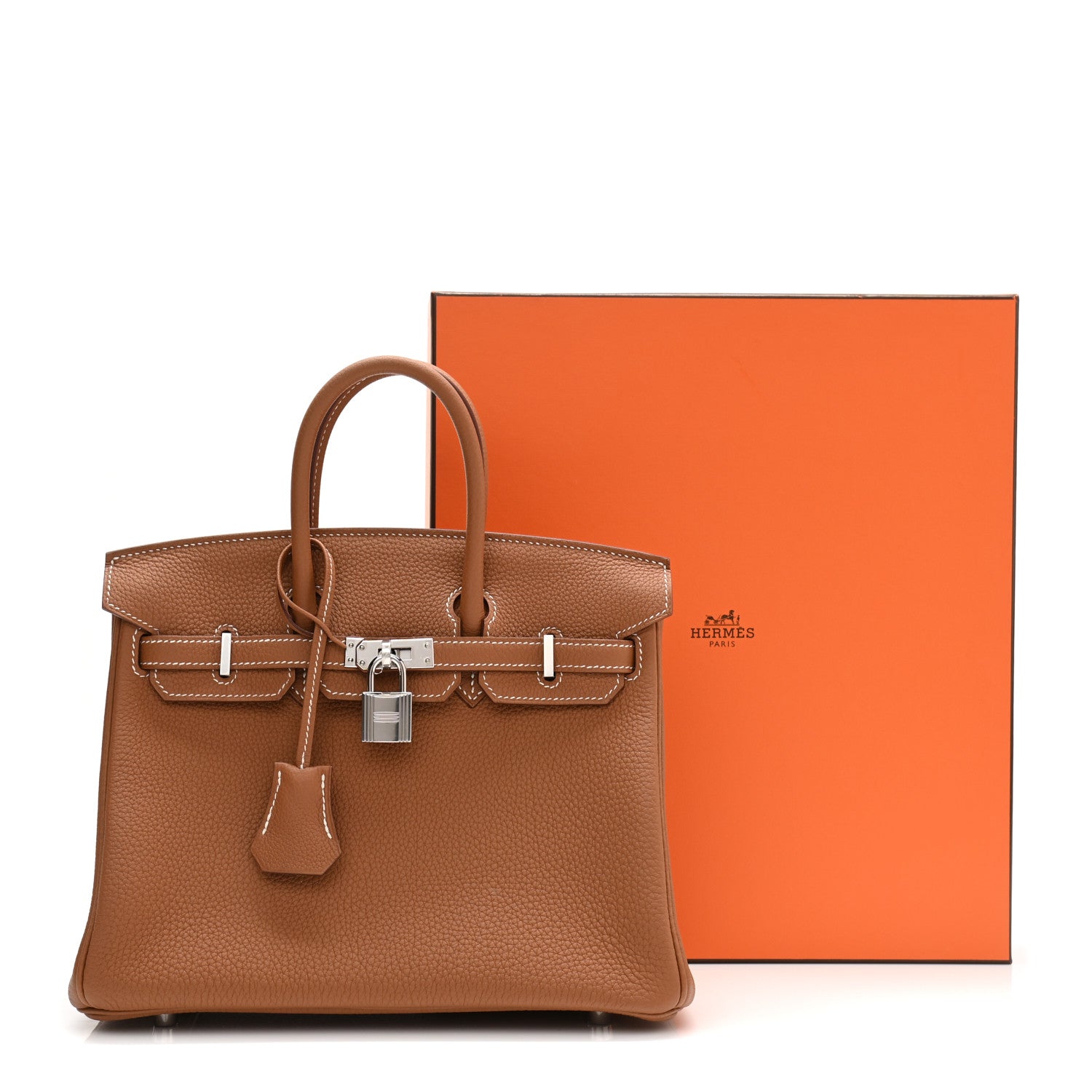 Hermes Togo Birkin 25 Gold 12 of 12
