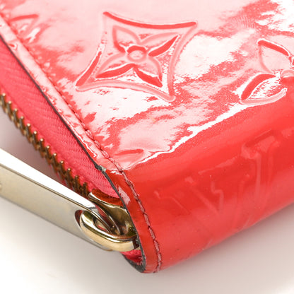 Louis Vuitton Vernis Zippy Wallet Rose Litchi 8 of 8