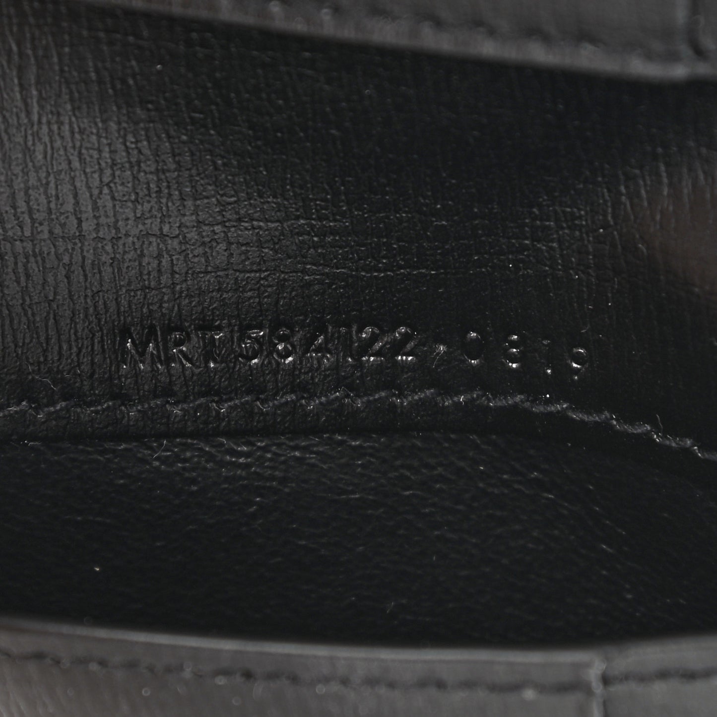 Calfskin Monogram Bi Fold Zipped Wallet Black