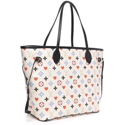 Louis Vuitton Game On Neverfull MM White 3 of 10
