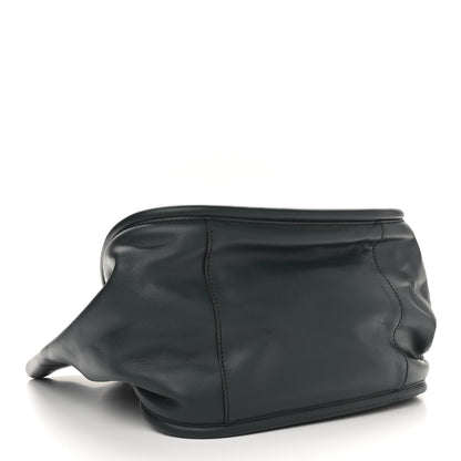 Proenza Schouler Calfskin Large Ruched Tote Petrol Green 5 of 11