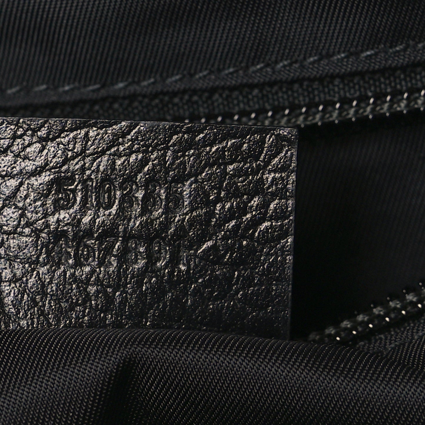 Nylon Monogram Double Buckle Flap Messenger Bag Black