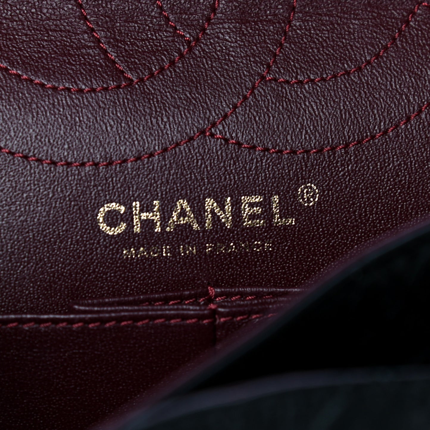 Aged Calfskin Quilted 2.55 Reissue 226 Flap Black