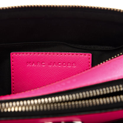 Marc Jacobs Saffiano Small Snapshot Camera Bag Pink 7 of 10