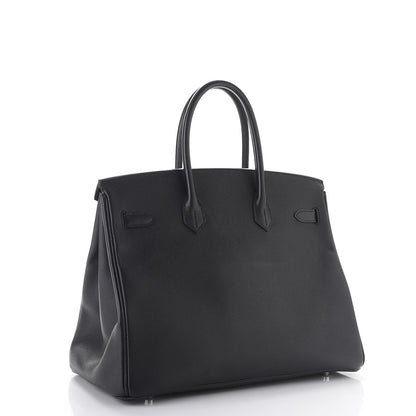 Hermes Epsom Birkin 35 Black 3 of 37
