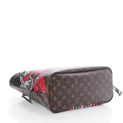 Louis Vuitton Monogram Kabuki Neverfull MM 4 of 7
