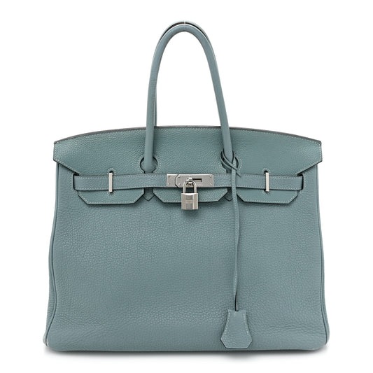 Taurillon Clemence Birkin 35 Ciel