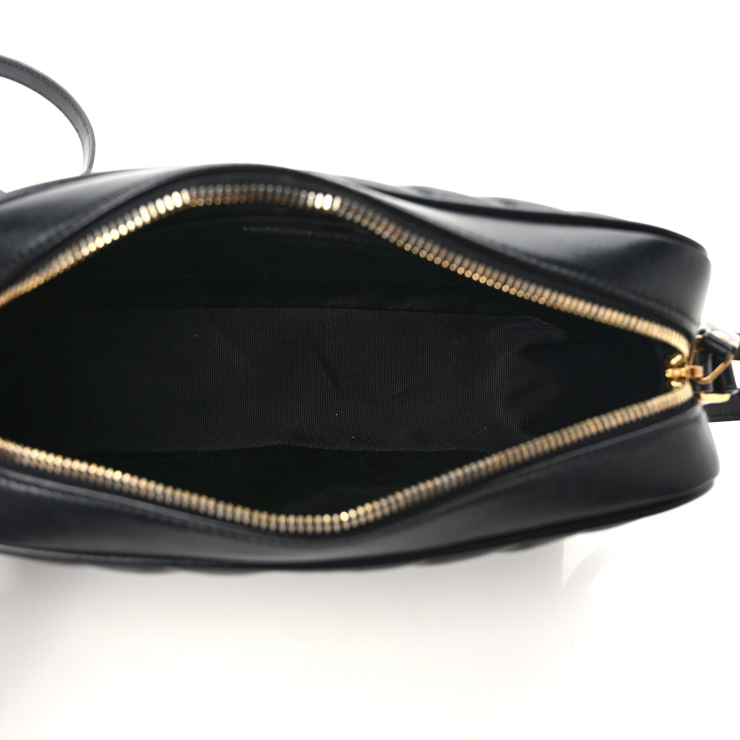Calfskin Matelasse Monogram Lou Camera Bag Black