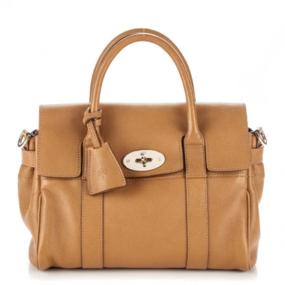 Mulberry Glossy Buffalo Small Bayswater Fudge 1 of 7