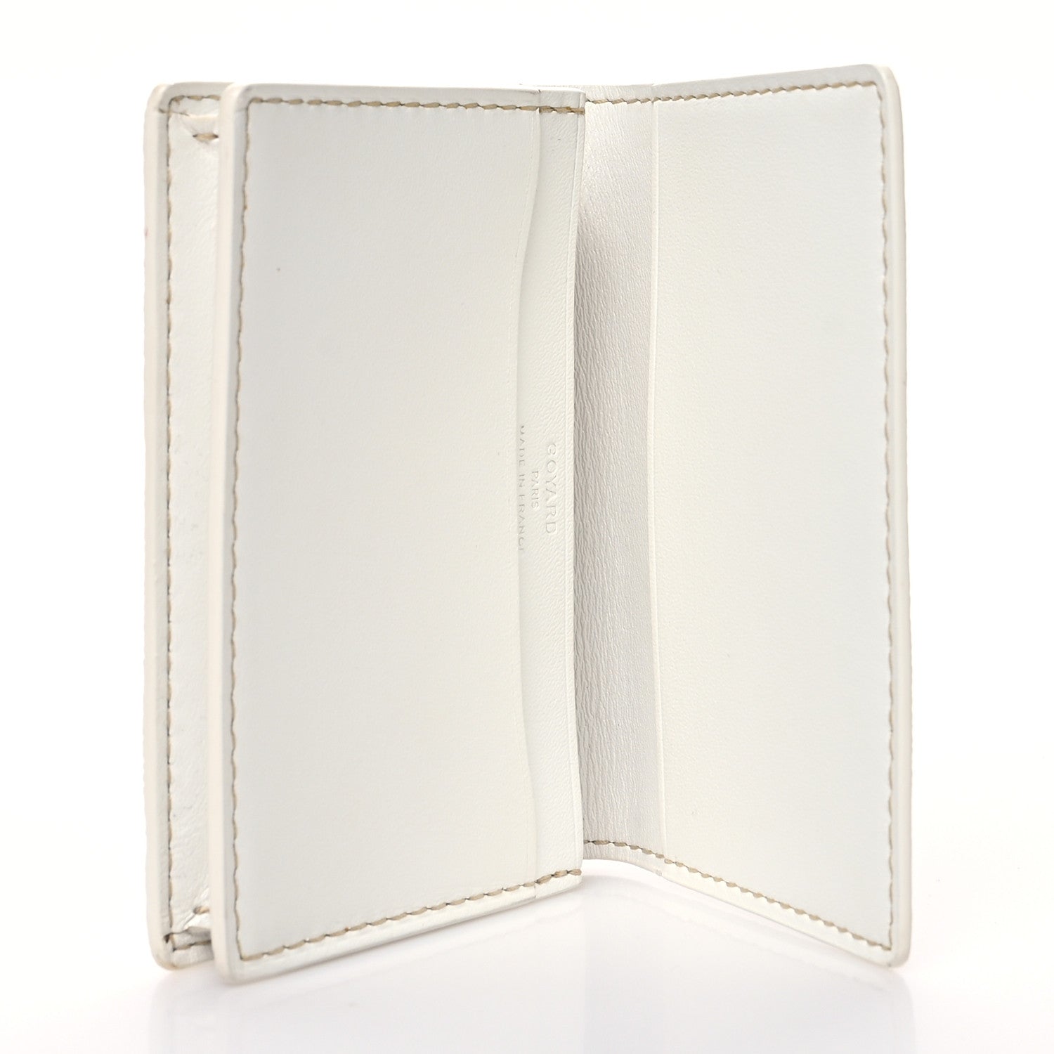 Goyard Goyardine Business Card Holder White 5 of 10