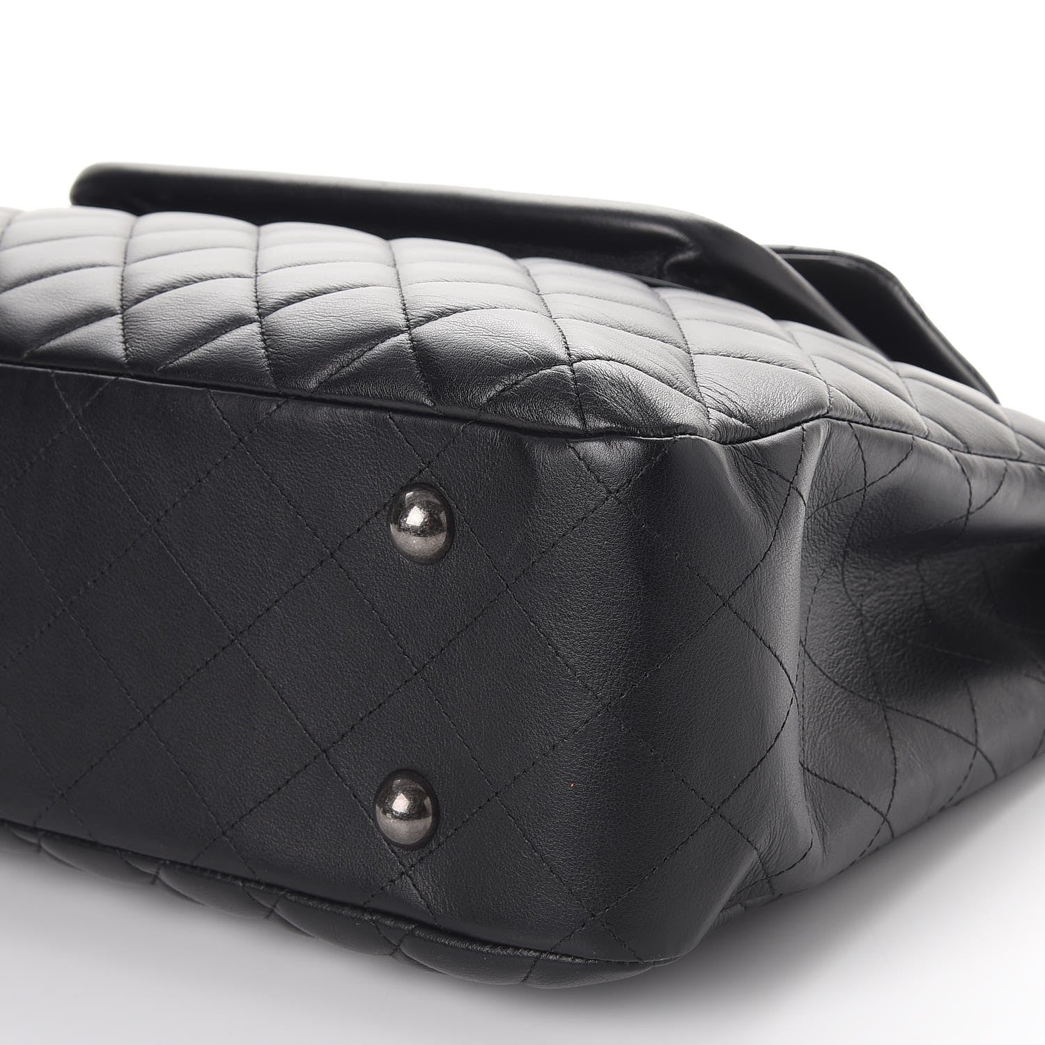 Chanel Calfskin Quilted Large Flap Shopping Tote Black 13 of 13