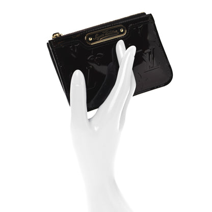 Louis Vuitton Vernis Key Pouch Amarante 2 of 6