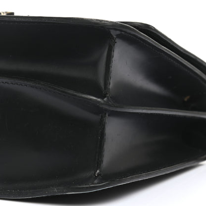 Burberry Calfskin Montage Print Small TB Bag Black 9 of 22