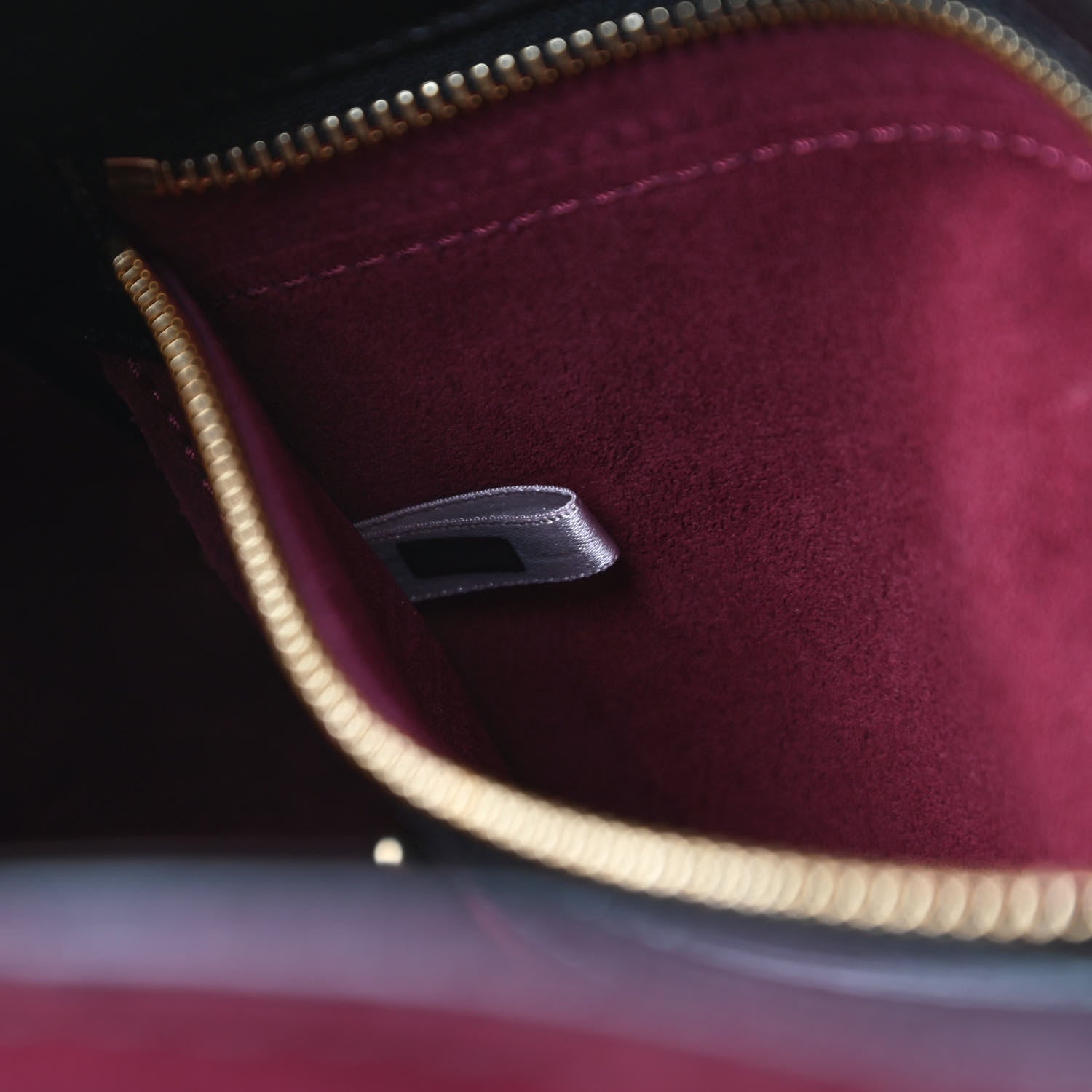 Jimmy Choo Suede Small Lockett Shoulder Bag Bordeaux 9 of 10
