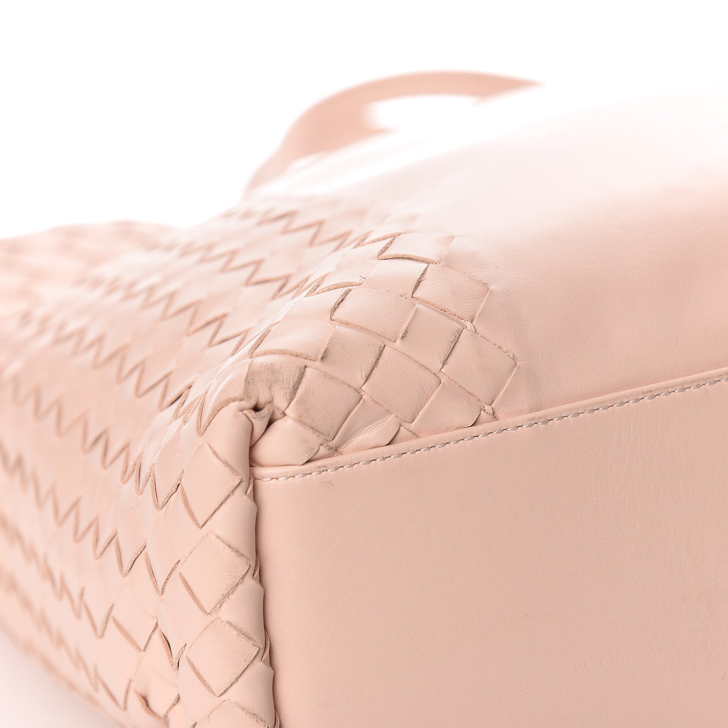 Bottega Veneta Nappa Intrecciato Tote Bag Petal Pink 7 of 12