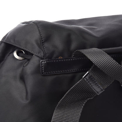 Prada Nylon Vela Medium Backpack Black 9 of 10