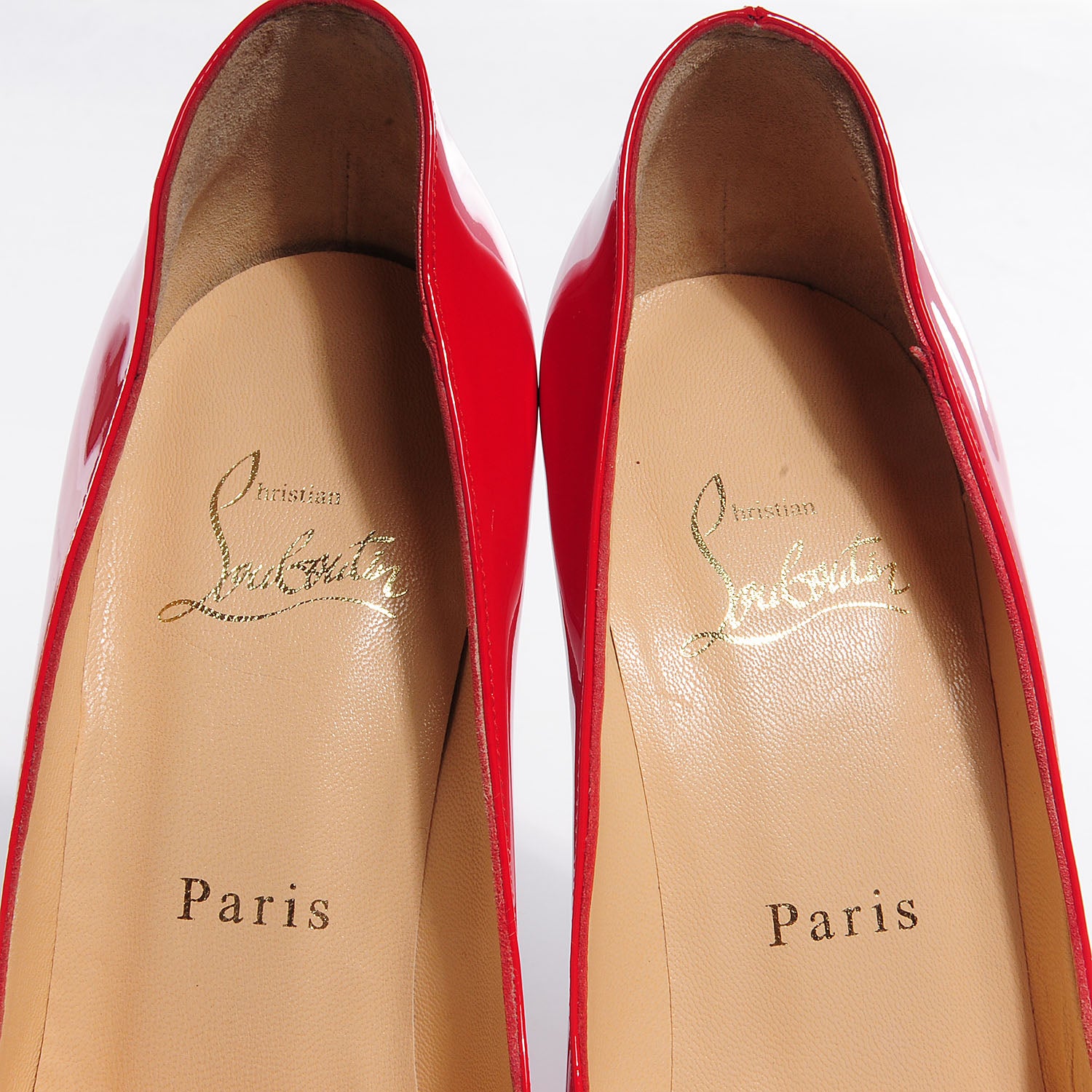 Christian Louboutin Patent Pigalle Plato 140 Pumps 36.5 Corazon 6 of 7