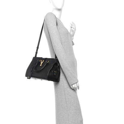 Saint Laurent Calfskin Small Classic Y Cabas Black 2 of 9