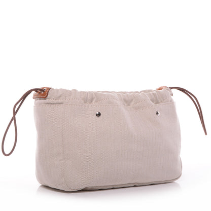 Hermes Canvas Barenia Fourbi 30 GM Pouch Naturel Fauve 3 of 8