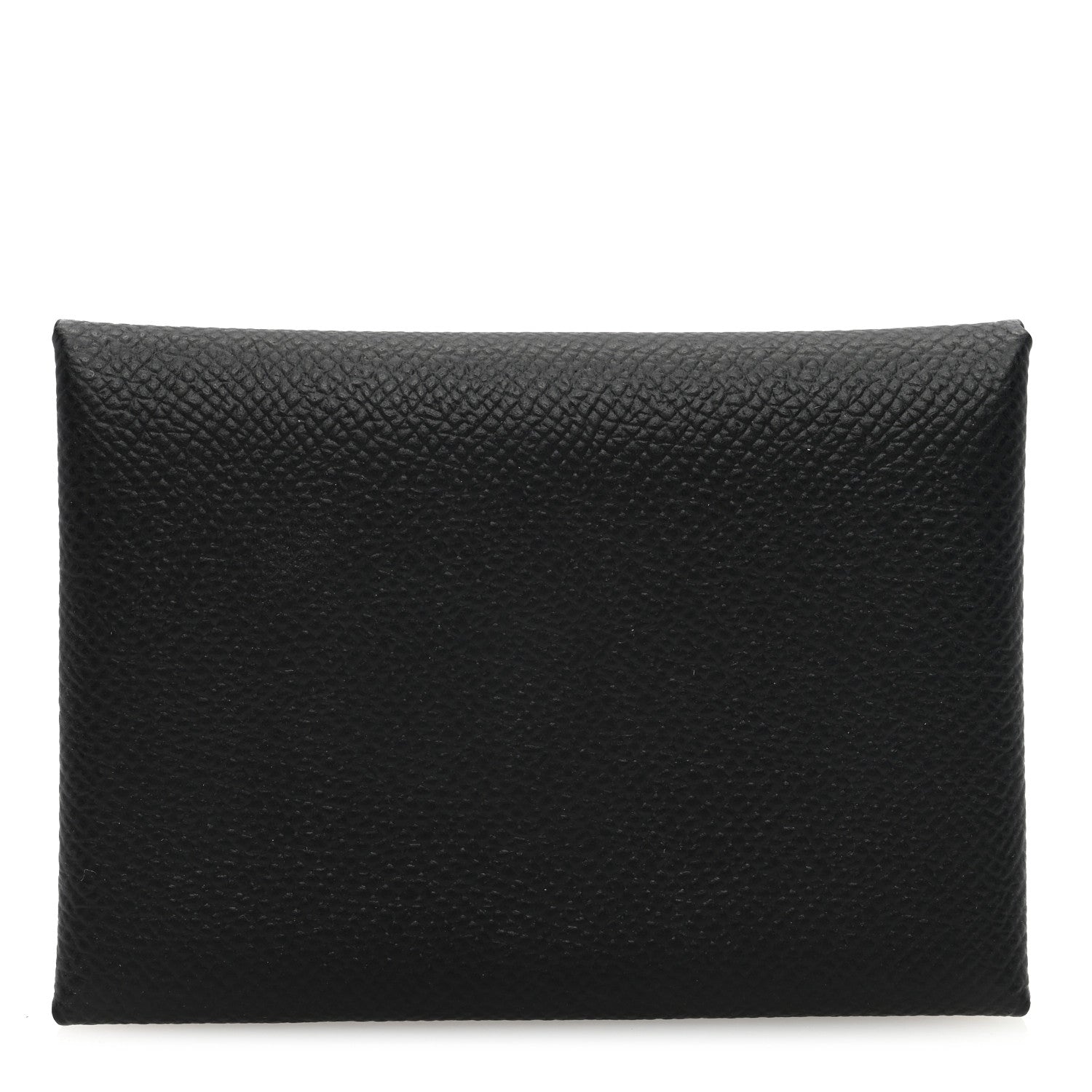 Hermes Epsom Calvi Duo Card Case Black 1 of 8