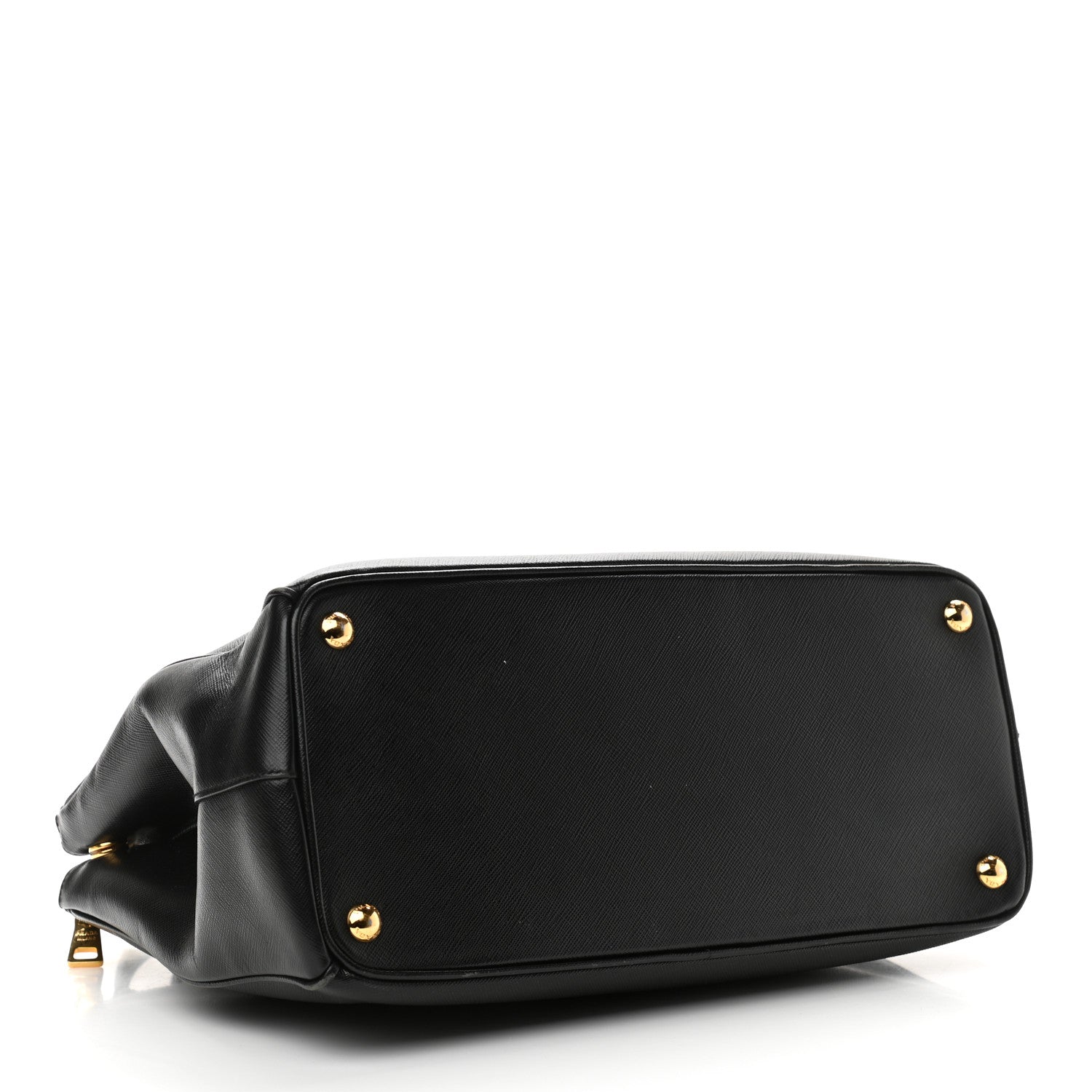 Prada Saffiano Medium Galleria Double Zip Tote Black 3 of 12
