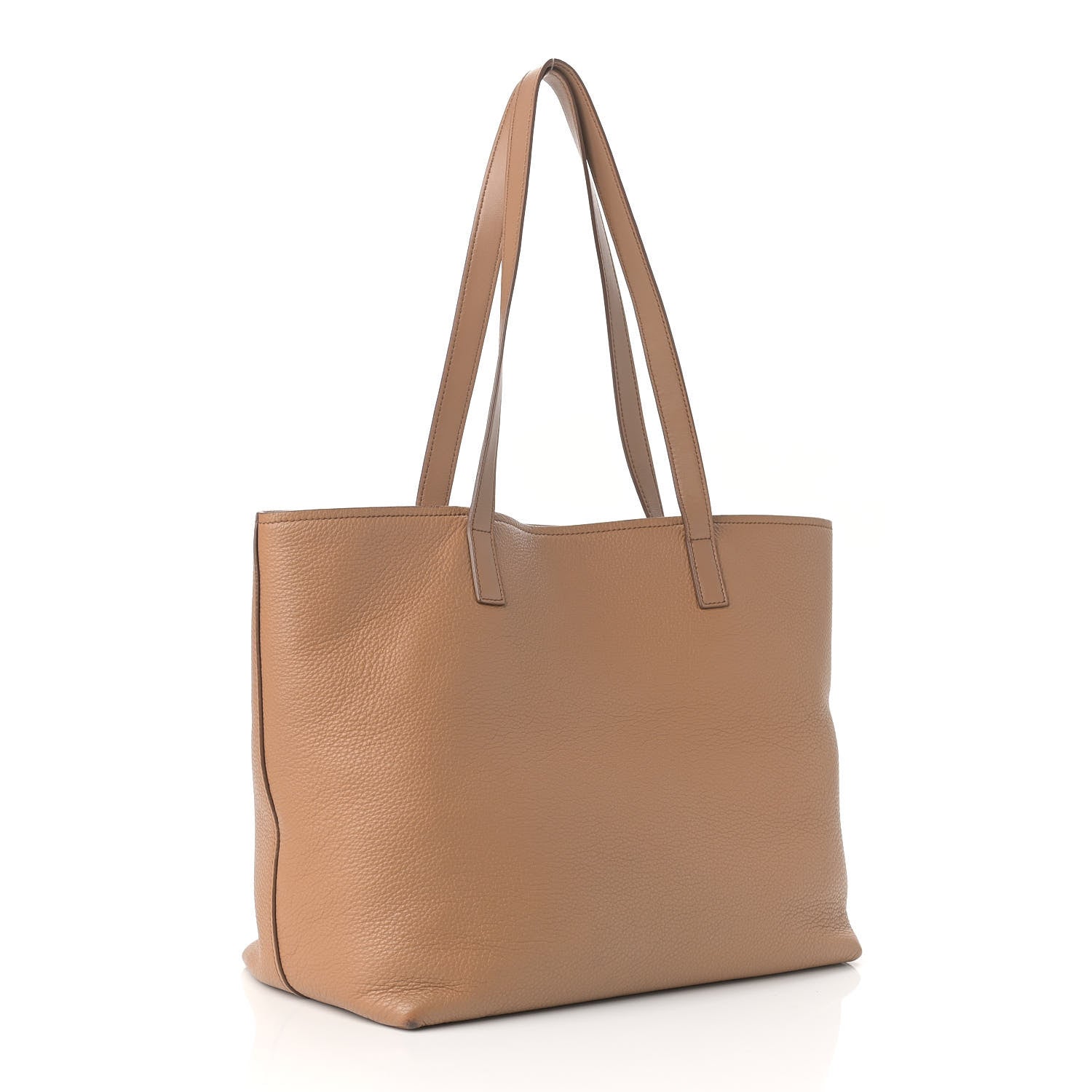 Prada Vitello Daino Pocket Shopping Tote Cammeo 3 of 12