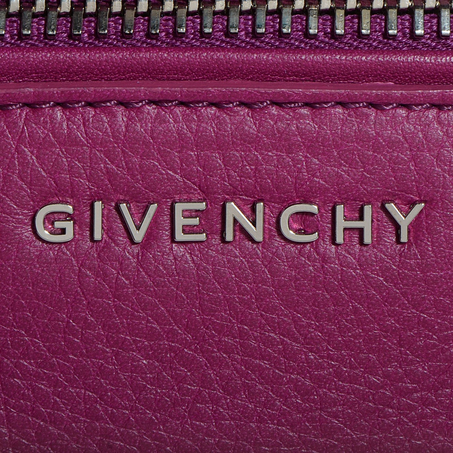 Calfskin Medium Pandora Satchel Orchid Purple