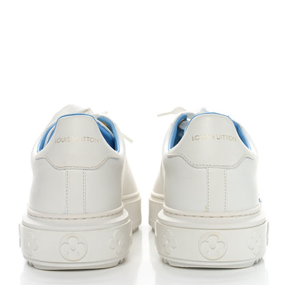 Louis Vuitton Monogram Time Out Sneakers 38 Blue 5 of 10