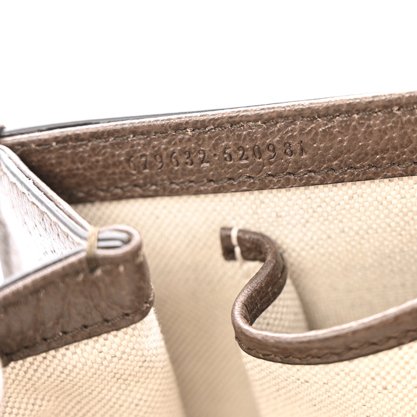 GG Supreme Monogram Studded Calfskin 100 Centennial Geometric Medium Bamboo 1947 Top Handle Bag Beige Ebony Multicolor
