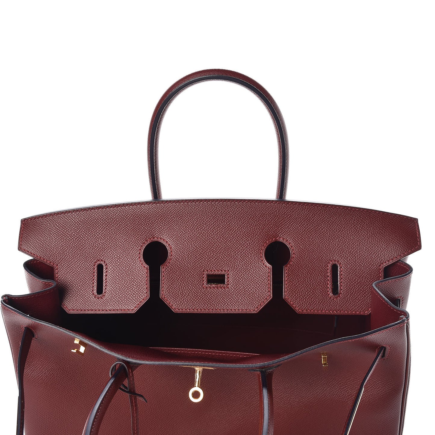 Epsom Contour Birkin 35 Rouge H