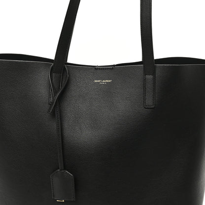 Saint Laurent Calfskin Medium Shopping Tote Black 9 of 14