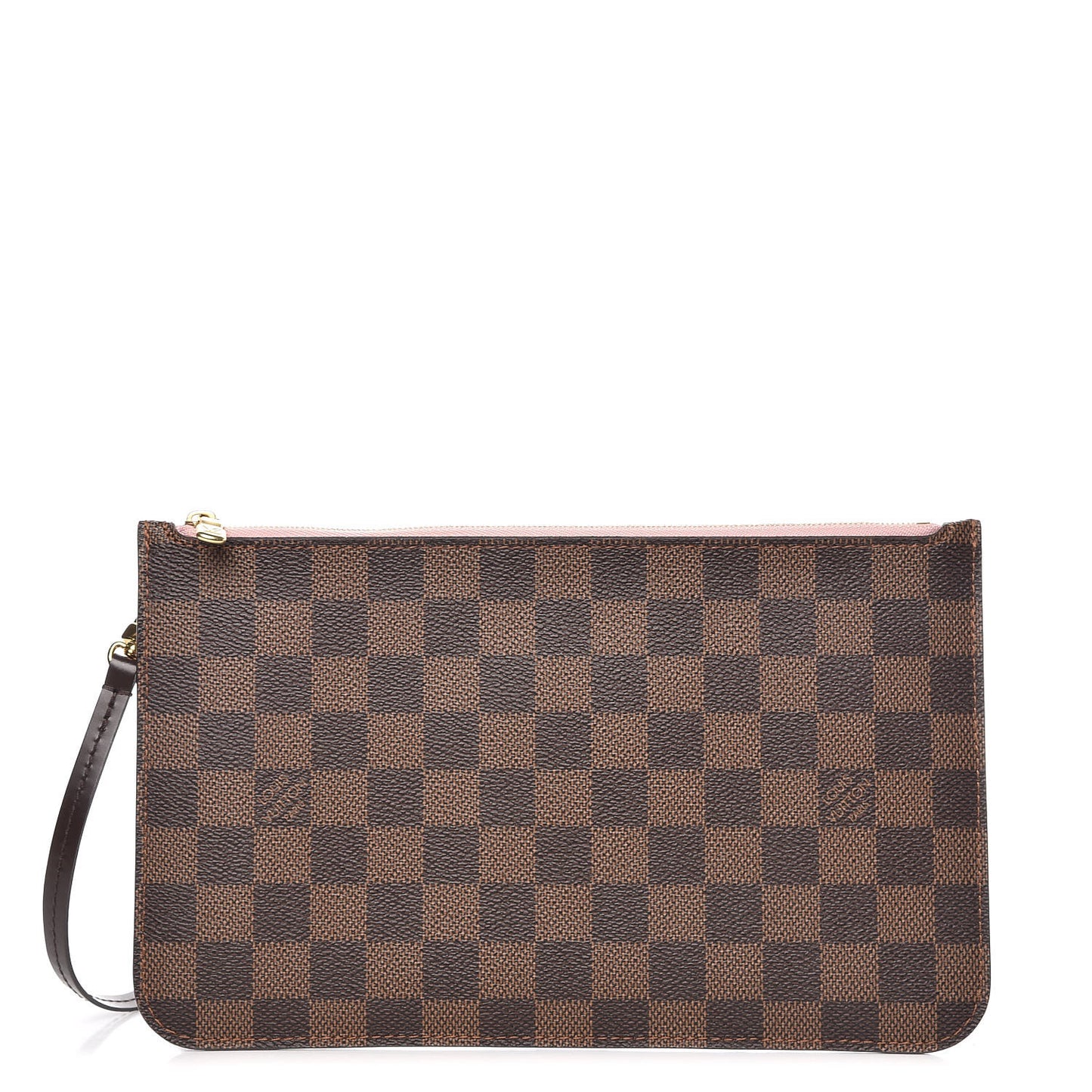 Damier Ebene Neverfull MM GM Pochette Rose Ballerine