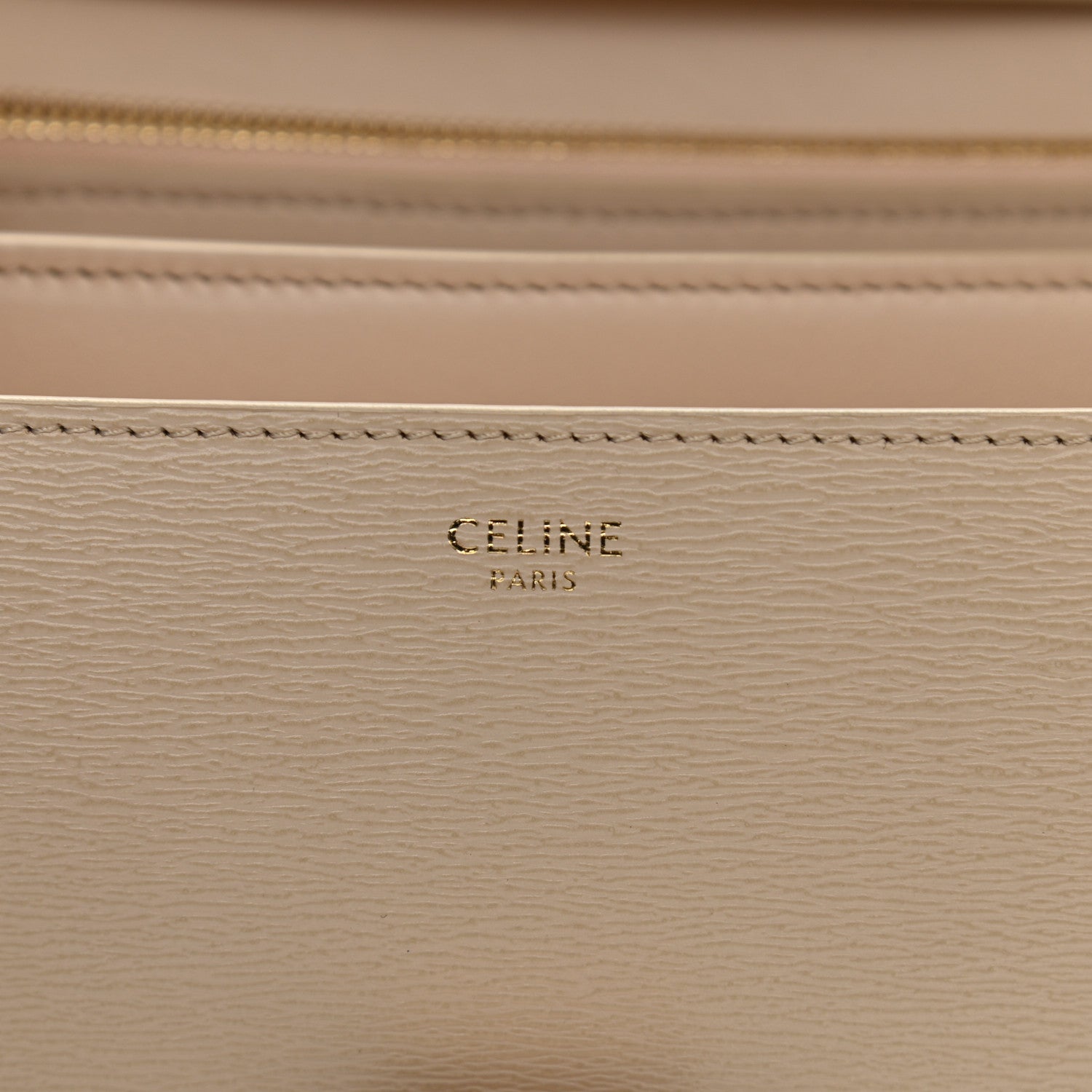 Celine Liege Calfskin Medium Classic Box Flap Bag Powder 5 of 9