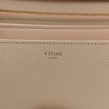Celine Liege Calfskin Medium Classic Box Flap Bag Powder 5 of 9