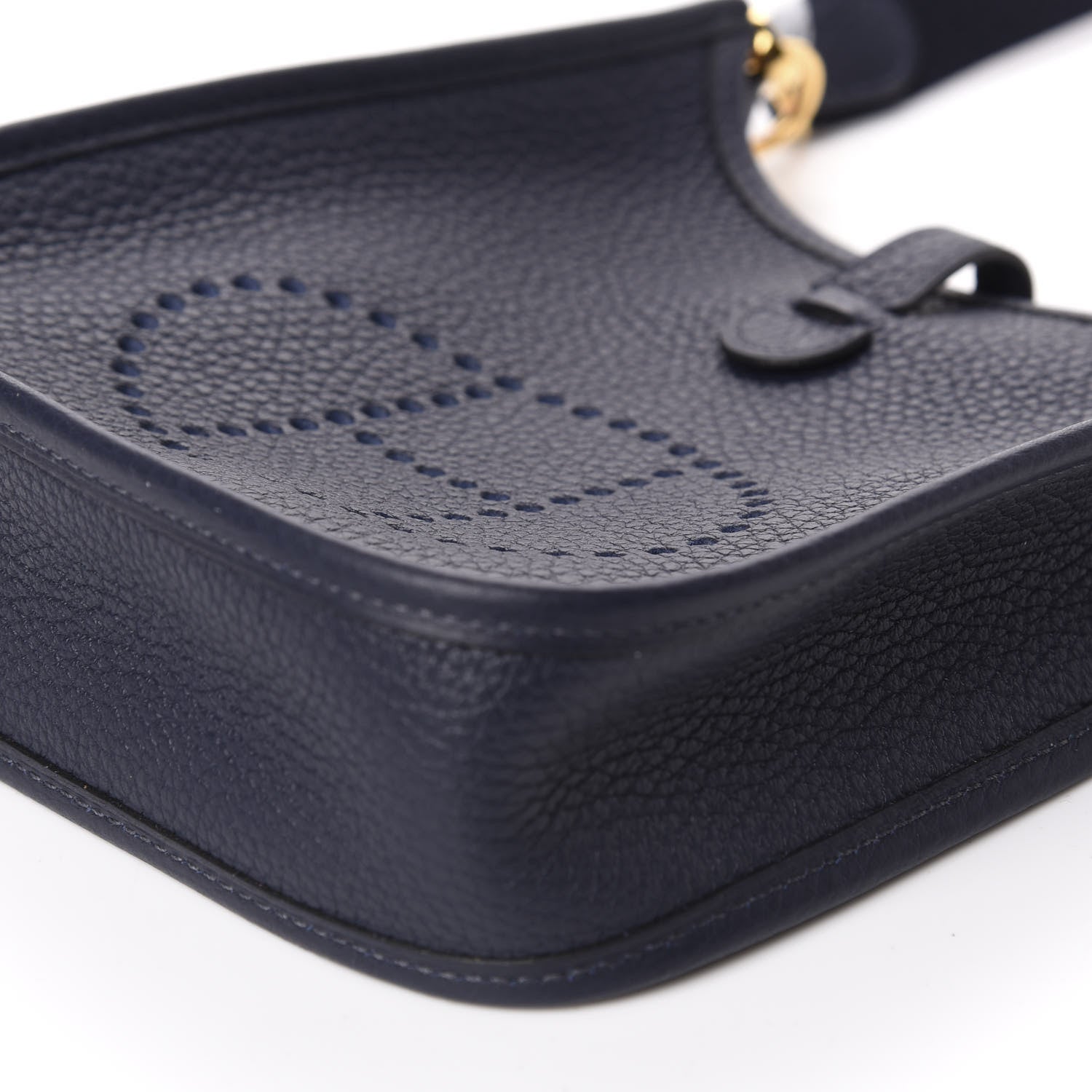 Hermes Taurillon Clemence Evelyne TPM Bleu Nuit 7 of 10
