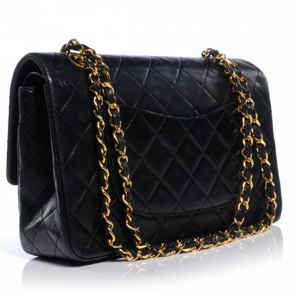 Chanel Lambskin Medium Double Flap Black 3 of 9