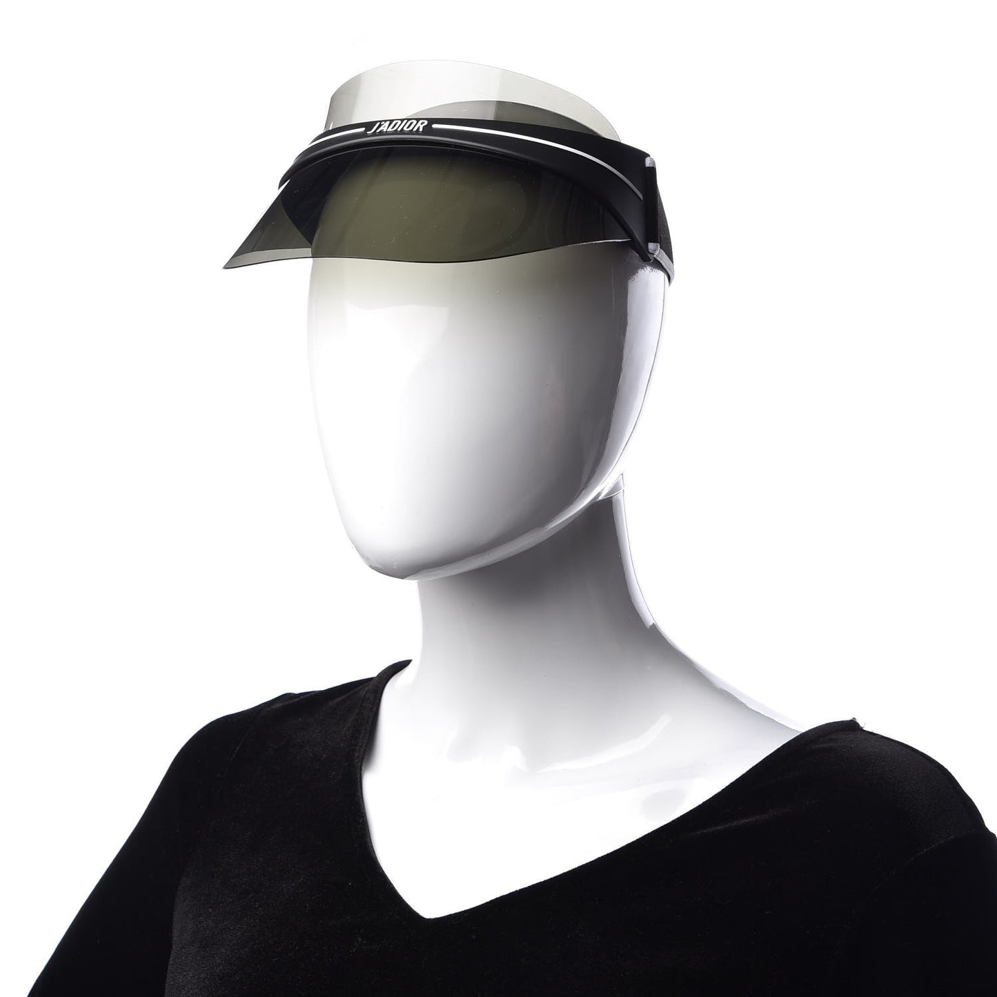 Mirrored DiorClub1 Sun Visor Black