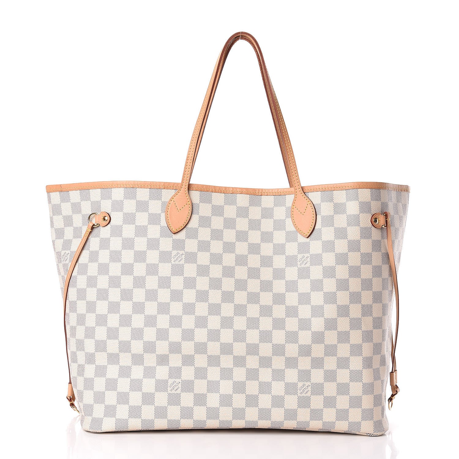 Louis Vuitton Damier Azur Neo Neverfull GM Rose Ballerine 3 of 18